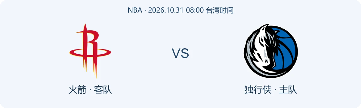 火箭与独行侠队徽对阵图