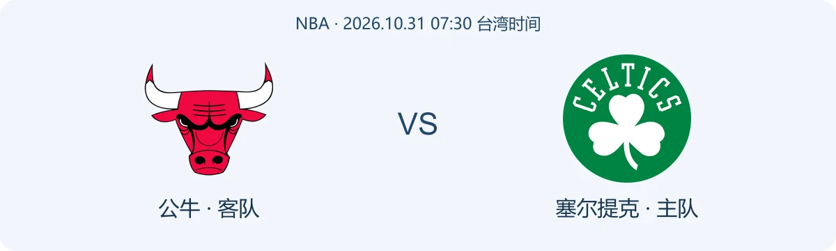 公牛与塞尔提克队徽对阵图
